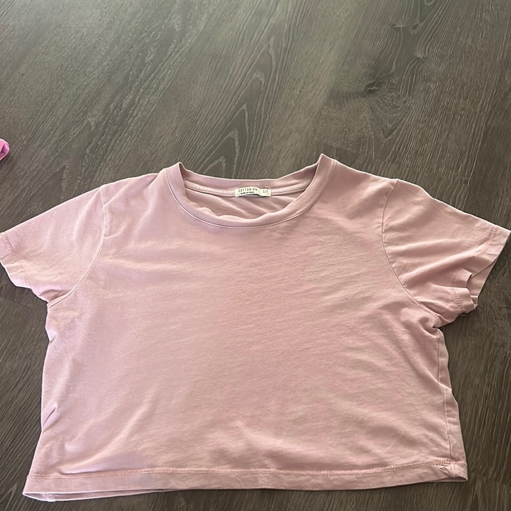 Pink cotton on t shirt